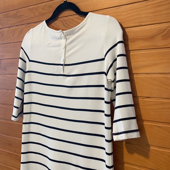 3/$15 🖤 Cupcakes and Cashmere Black & White Stripe Soft Knit Dress - Picture 5 of 5